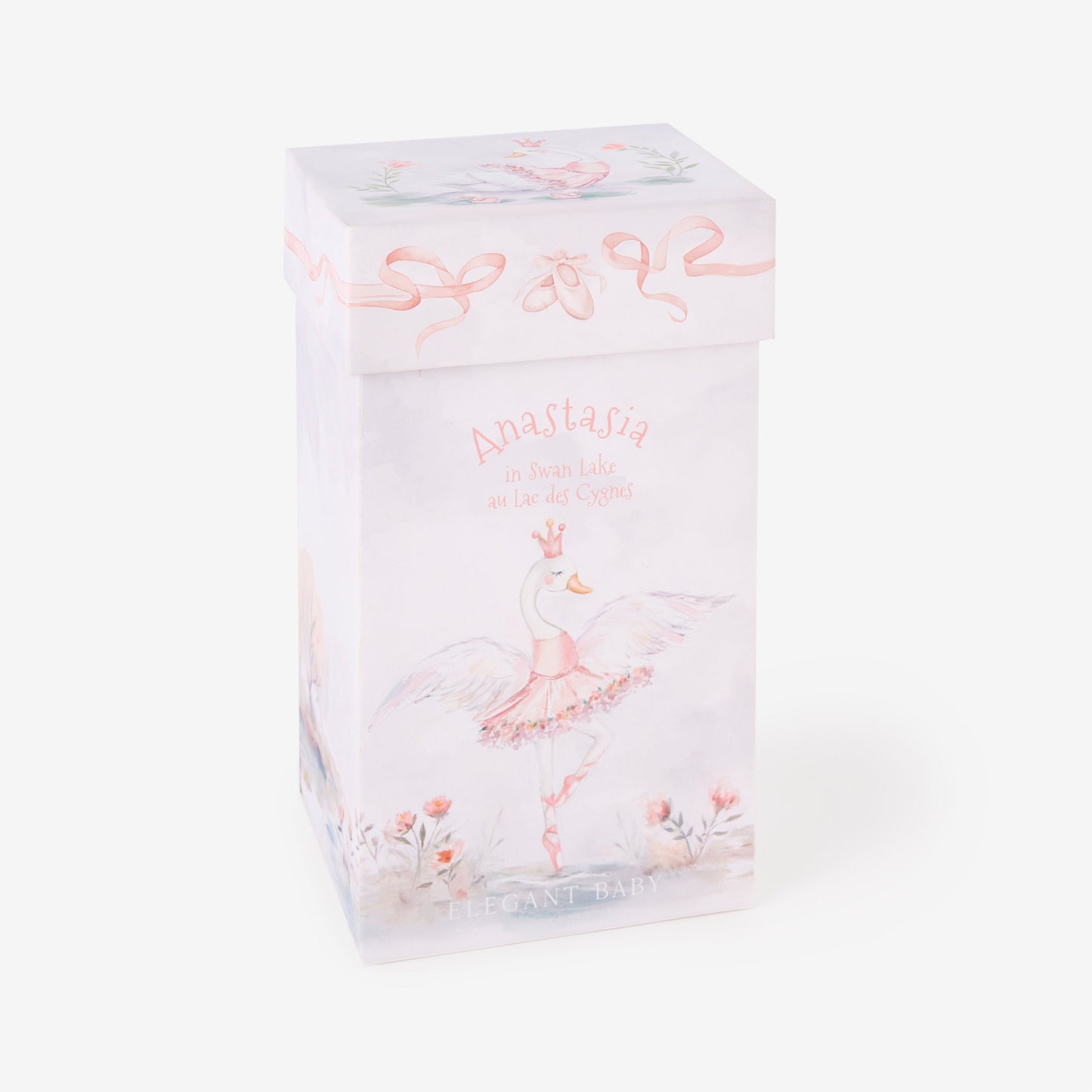 Anastasia the Ballerina Swan Plush Toy w/ Gift Box