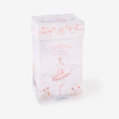 Anastasia the Ballerina Swan Plush Toy w/ Gift Box